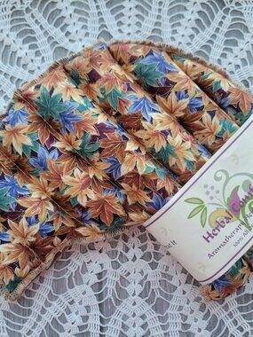 VINTAGE HERBAL AROMATHERAPY NECK PILLOW SEEDS HERBS MICROWAVEABLE FREEZER NEW !